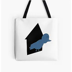 Birdhouse Inspired by Tony Hawk Tote Bag