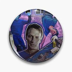 Bootleg Tony Hawk Pro Skateboard Essential Pin