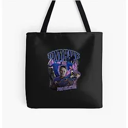 Tony Hawk Pro Skateboard All Over Print Tote Bag