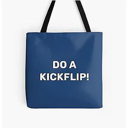Do Kickflip - Eric Koston Tony Hawk All Print Tote Bag