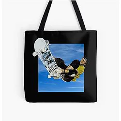Vintage Tony Hawk's Pro Skater THPS All Over Print Tote Bag