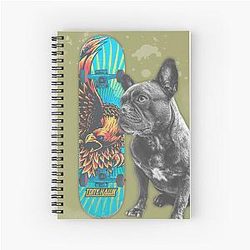 French Bulldog Spiral Notebook