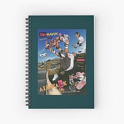 Tony Hawk Skateboard Notebook