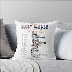 The Tony Hawk Pro Skater Tour Throw Pillow