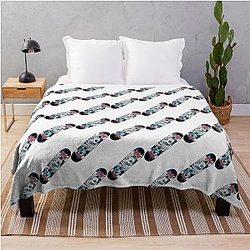 Tony Hawk Skateboard Throw Blanket