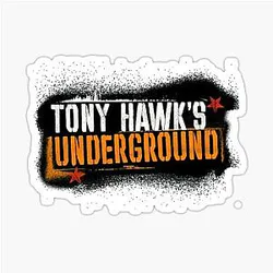 Tony Hawk Underground Stickers.