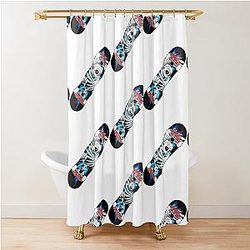Tony Hawk Skateboard Shower Curtain