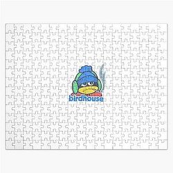 Vintage Birdhouse Tony Hawk Bird House Hook Up Skate Brand Cartoon Hookup Smoking Penguin Jigsaw Puzzle