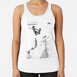 Old School Tony Hawk's Pro Skater Racer Back Tank Top