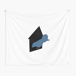 Birdhouse Inspired by Tony Hawk Tapestry