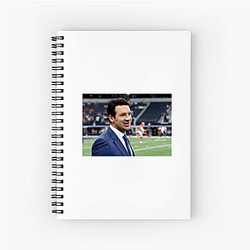 Signal Caller Tony Romo Notebook