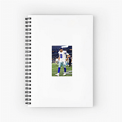 Clutch Performer Tony Romo Notebook