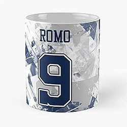Tony Romo Classic Mug The Best Gift for Holidays, Funny White 11 Oz Coffee Tea Cup.