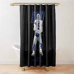 Tony Romo Dallas Football Team Shower Curtain