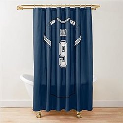 Tony Romo Away Jersey Shower Curtain