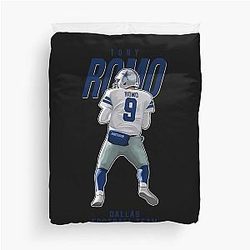 Tony Romo Dallas Football Team Duvet Cover