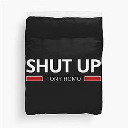 T Sheldon Up Tony Romo Duvet Cover