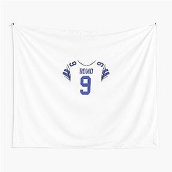 Tony Romo Jersey Tapestry