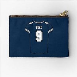 Tony Romo Jersey Zipper Pouch