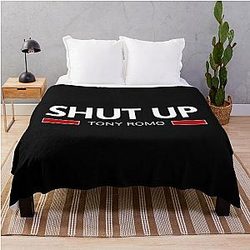 Shut Up Tony Romo Throw Blanket