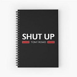 Tony Romo Spiral Notebook