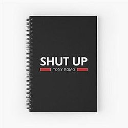 Tony Romo Spiral Notebook