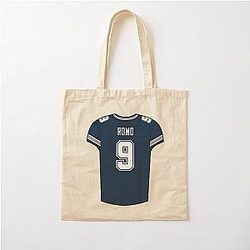 Tony Romo Jersey Tote Bag