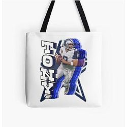 Dallas Cowboys legend Tony Romo Tote Bag