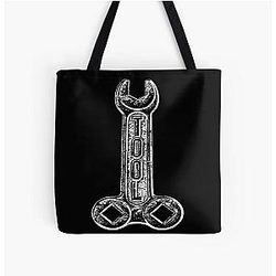 The Band Over Print Tote Bag