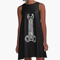 The Tool Band A Line Dress