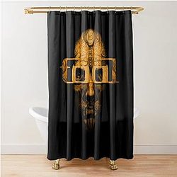 Tool Band Shower Curtain