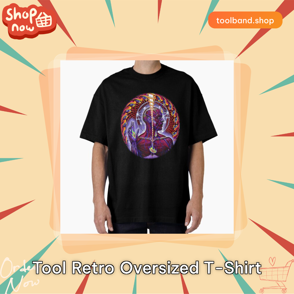 Tool Retro Oversized T-Shirt