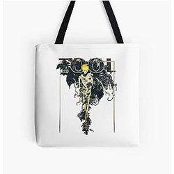 Grunge Tool Band All Over Print Tote