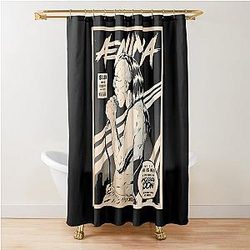 Tool Band Shower Curtain
