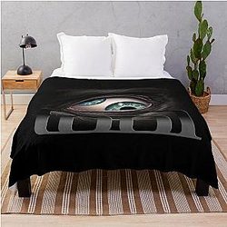 Tool Band Eye Throw Blanket