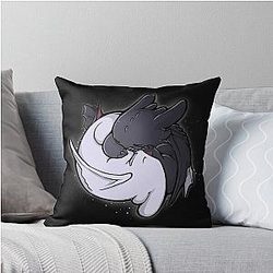 Toothless and Light Fury Hugging Pillow