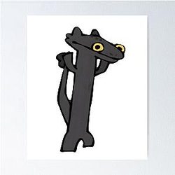 Dancing Toothlesshoc Poster