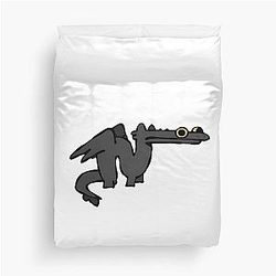 Dancing Toothless Duvet Cover