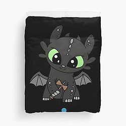 Toothless Playing With Kendama Design Classic Duvet Cover
