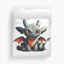 Dancing Toothless funny Duvet Cover