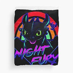 Toothless Night Fury Duvet Cover