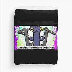 Toothless Dancing Duvt Cover