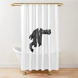 Dancing Toothless Shower Curtain