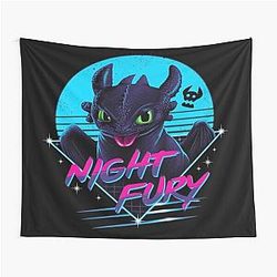 Toothless Night Fury Tapestry