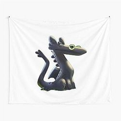 dancing toothless Tapestry
