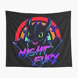 Toothless Night Fury Tapestry