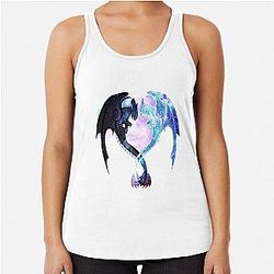 Dragon Heart Toothless and the Light Fury Racerback Tank Top