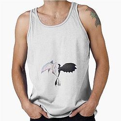 Toothless and Light Fury tank top