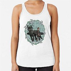 Hiccup and Toothless Tank Top