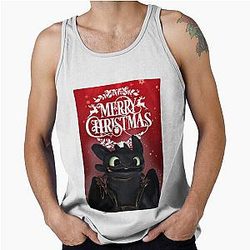 Toothless Christmas Tank Top